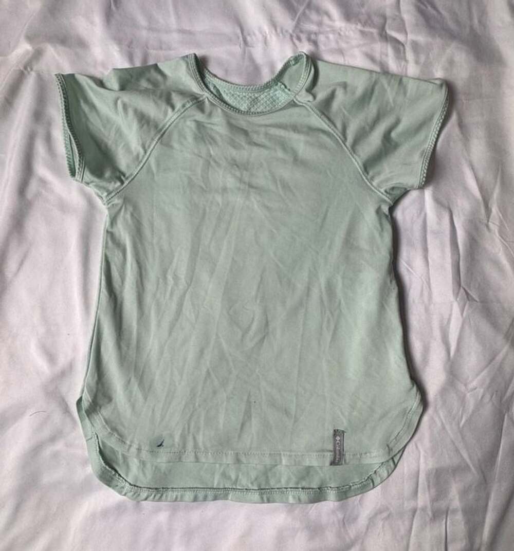 Columbia Omni-Wick T-Shirt Size XXS (4/5) Green Short Sleeve
